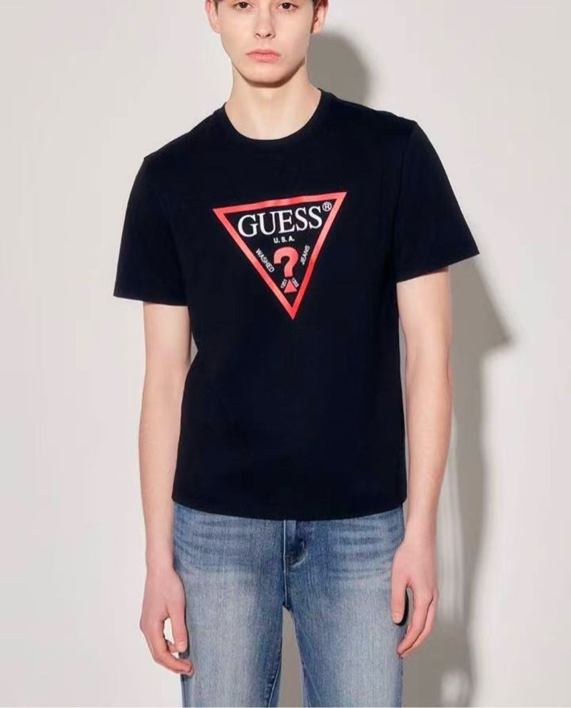 Tshirt Guess Triangle Big Logo Second Original, foto 6