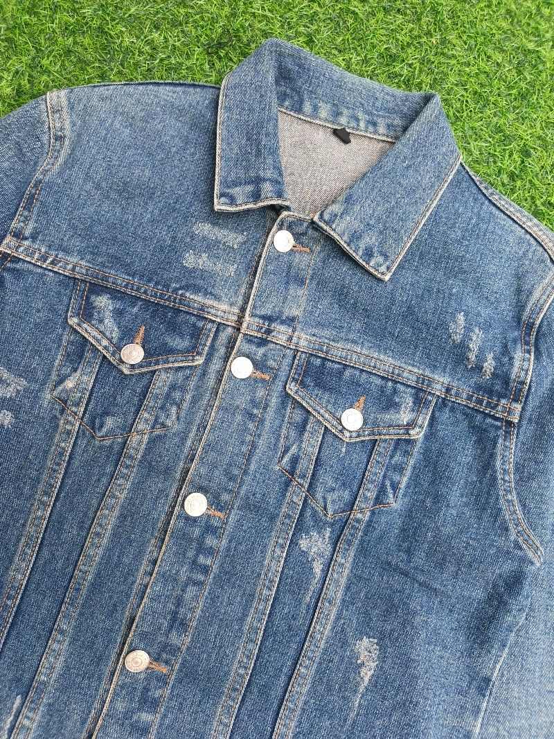 JACKET DENIM WHITE LINE, foto 3