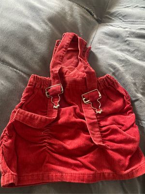 Rok overall anak perempuan 1-3 tahun kecil