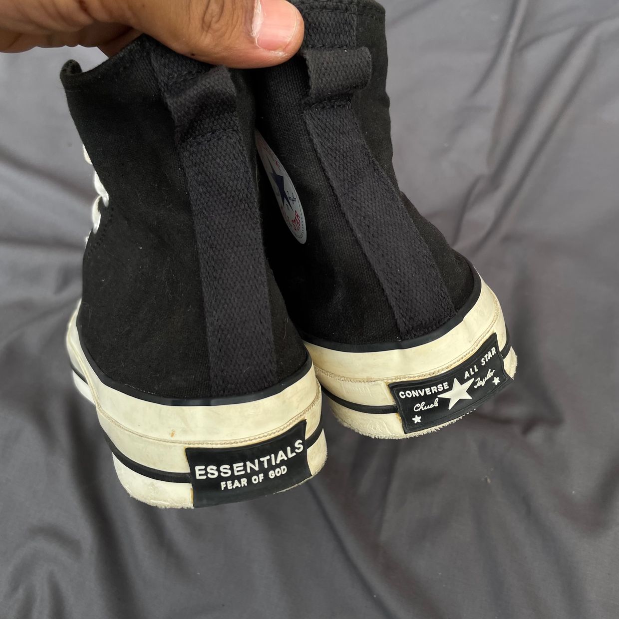 Converse Emo Casual Sneakers Pria white black, foto 5