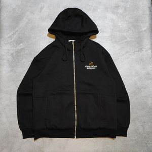 HOODIE JEAN MICHEL BASQUIAT SHERPA