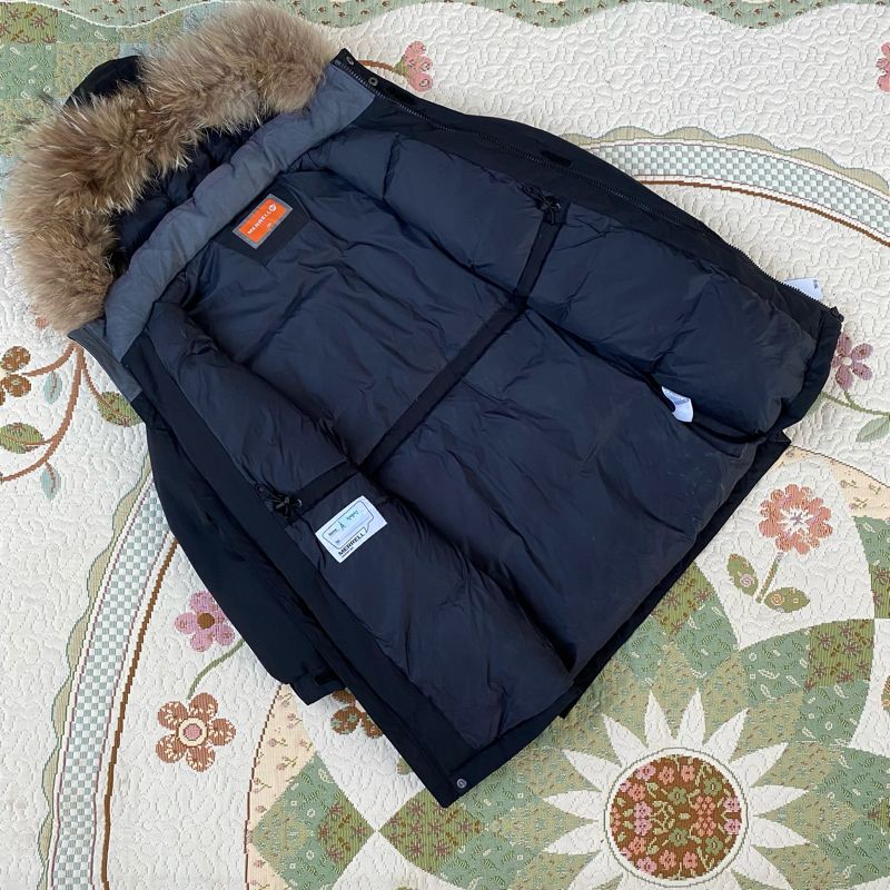 Jacket winter puffer goose down anak merrel hitam cakep, foto 5