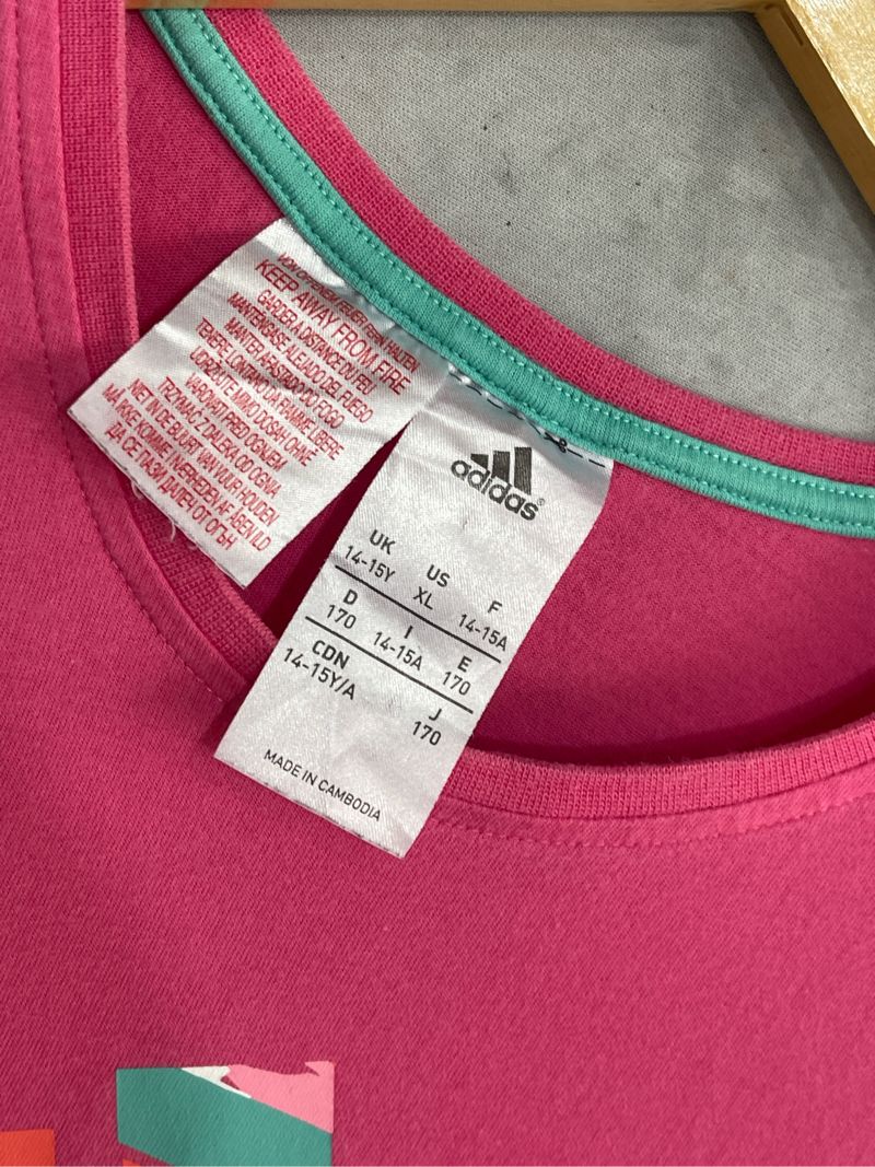 Adidas Graphic Tee – Pink, foto 3