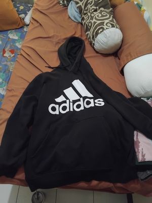 Adidas sweater hitam