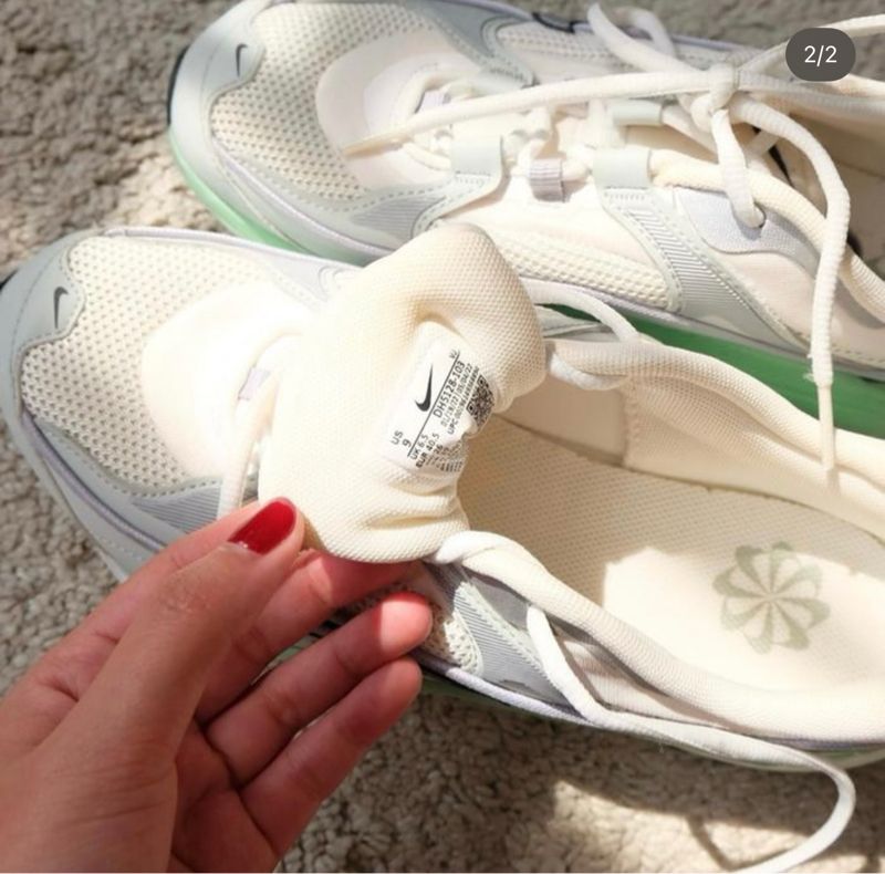 Nike Air Max Bliss in Summit White, foto 2