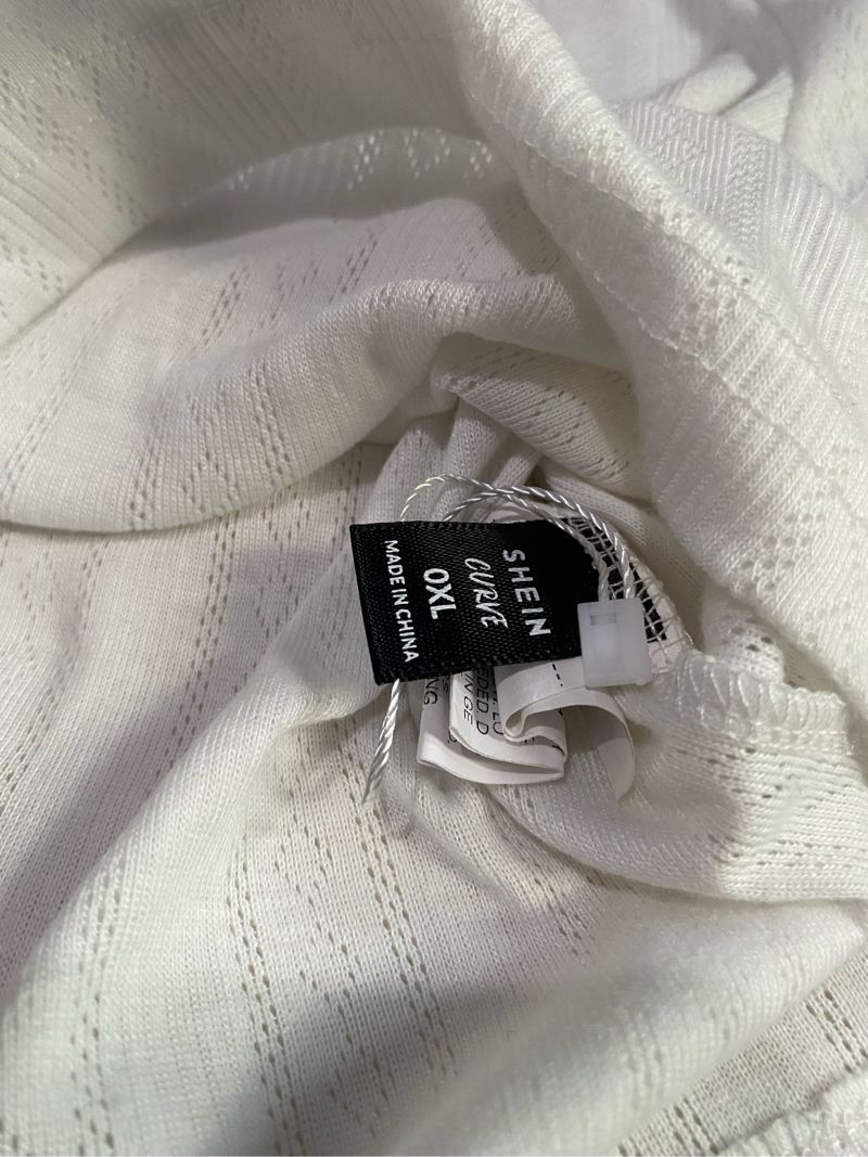 Top  white shein, foto 4