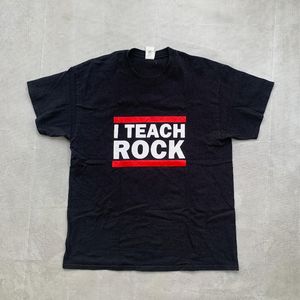 I TEACH ROCK BY GILDAN T-SHIRTS