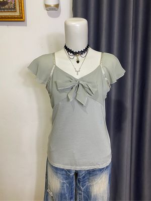Babydoll milkmaid top