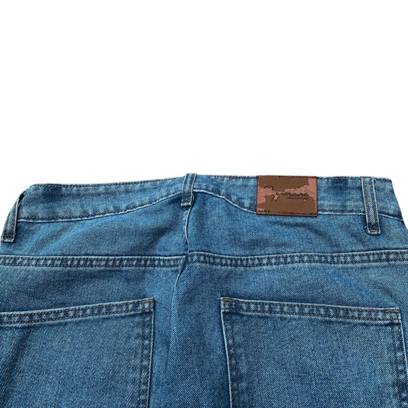 Blue baggy jeans papperdine, foto 6