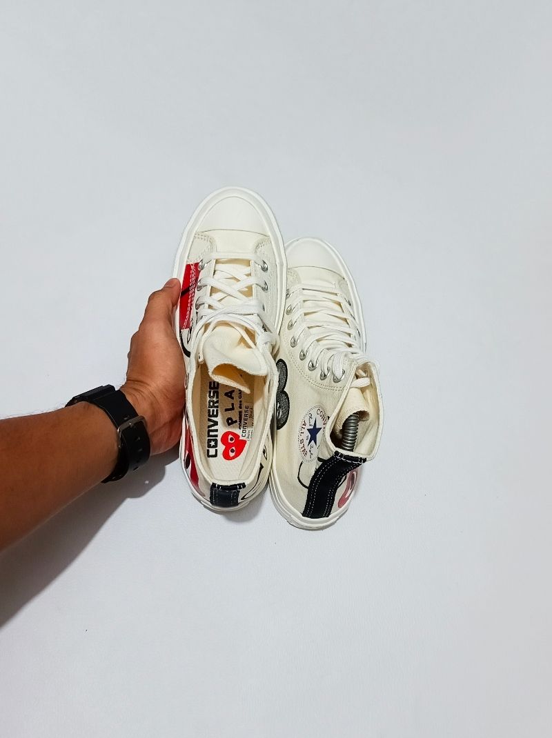 Converse x CDG Play Chuck 70s MultiHeart, foto 6