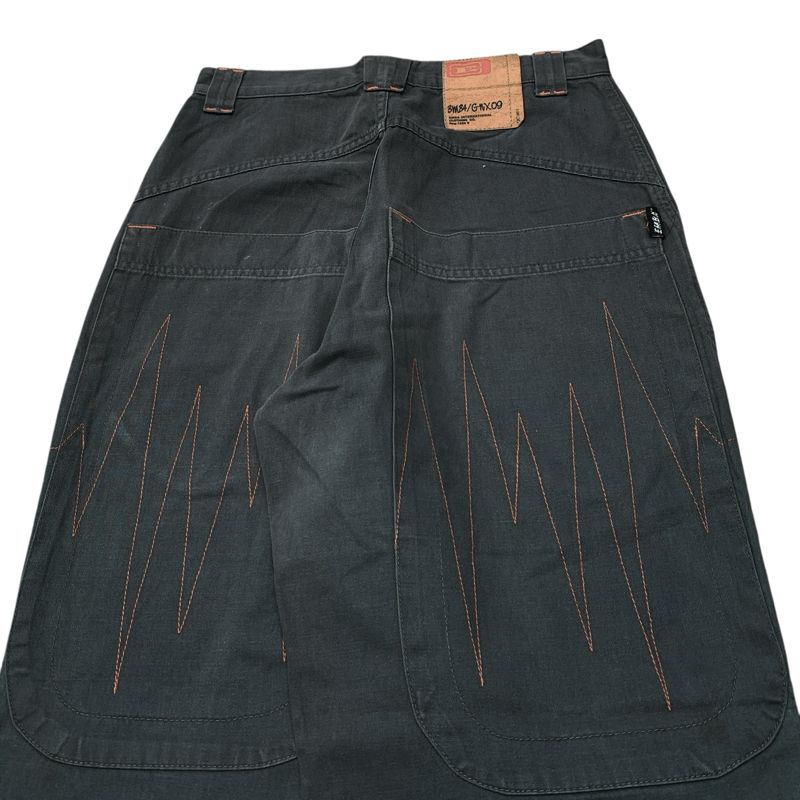 Y2k big pocket doubleknee baggy by emba, foto 5