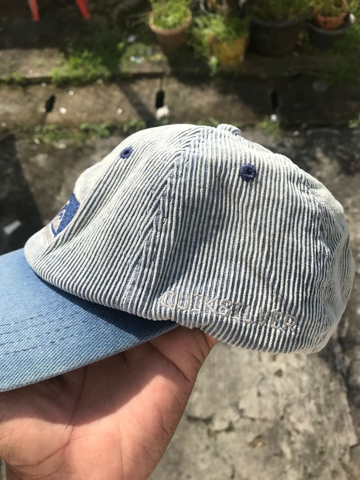 Quiksilver Vintage Y2K Hat Pria gray, foto 3