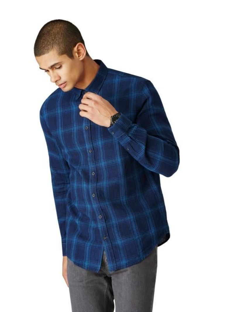 Kemeja Flanel Beams Hearts, foto 2