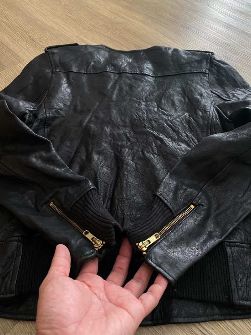 APART BY LOWRYS JAPAN CAFERACER LEATHER JACKET, foto 9