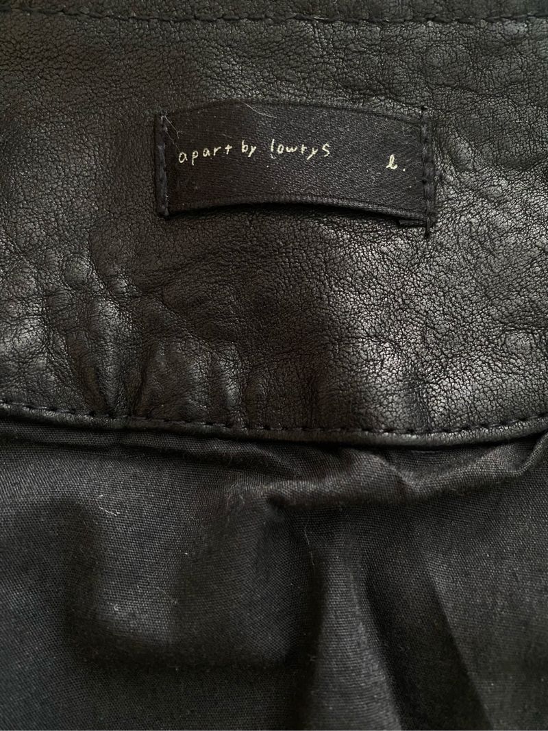 APART BY LOWRYS JAPAN CAFERACER LEATHER JACKET, foto 6