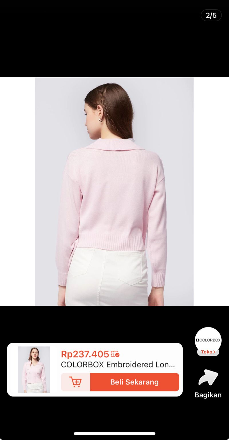 Colorboc knit cardigan, foto 2