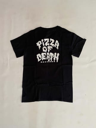 KAOS TSHIRT PIZZA OF DEATH RECORDS JAPANESE PUNK ROCK LABEL