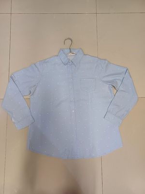 Polkadot Shirt (baby blue)