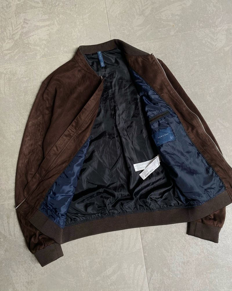 zara man jacket brown, foto 3