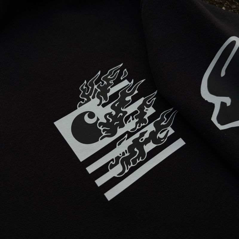 HOODIE CARHARTT STATE FLAME SCN, foto 4