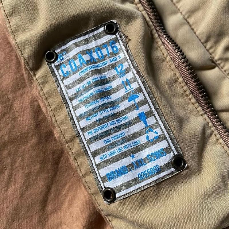 Vintage COAX 76 Jacket — Brown Work Jacket, foto 9