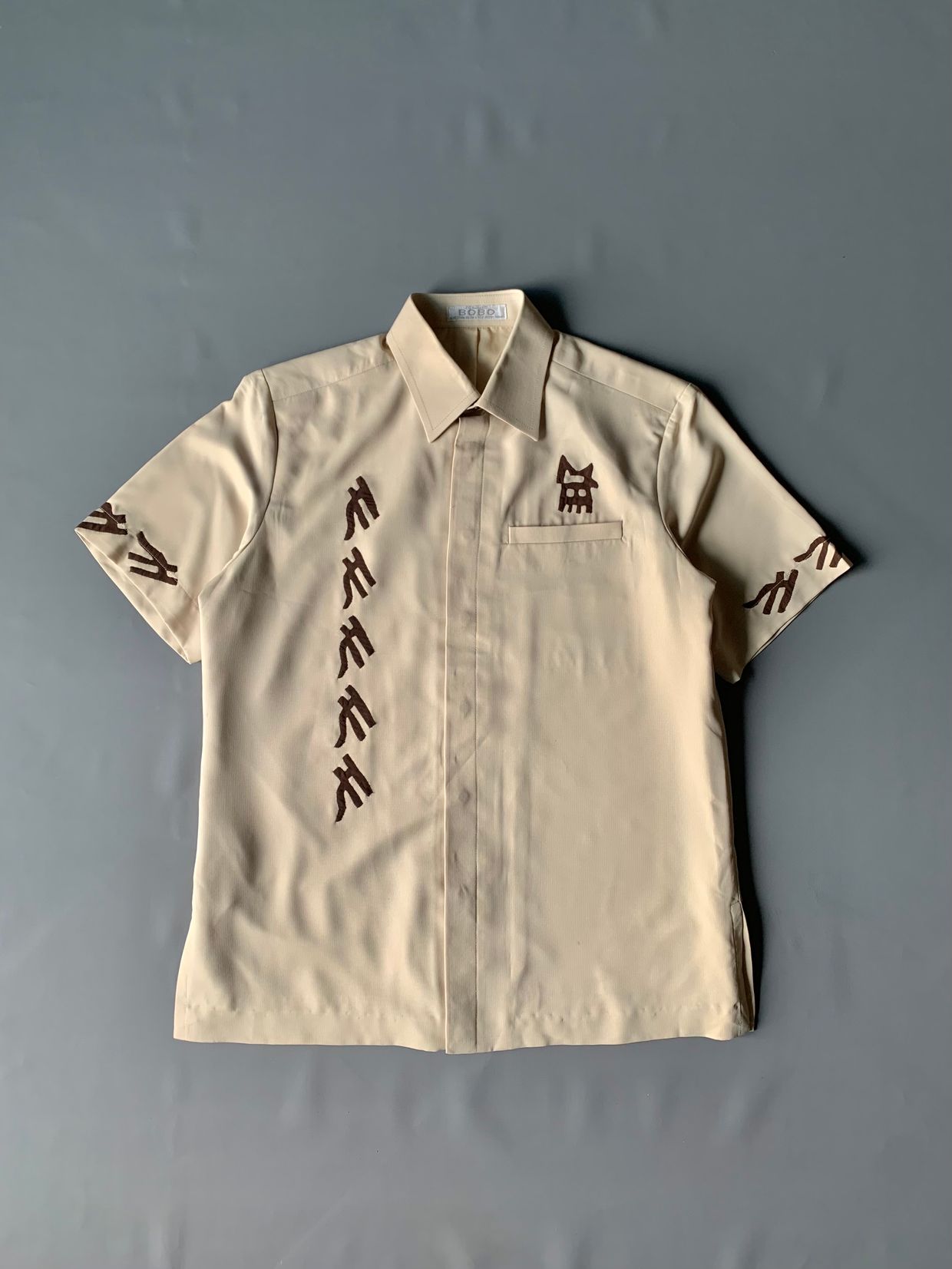 Casual Casual shirt Pria cream