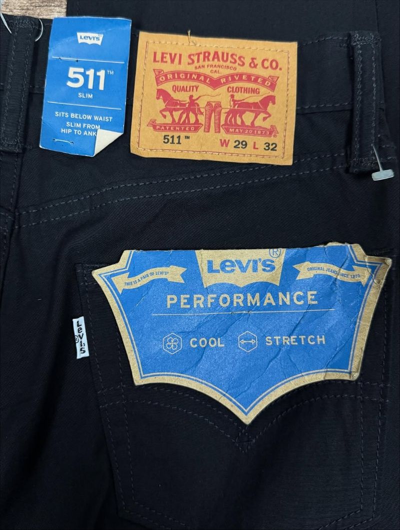 levi’s 511 soft jeans long pants #JLLP296, foto 6