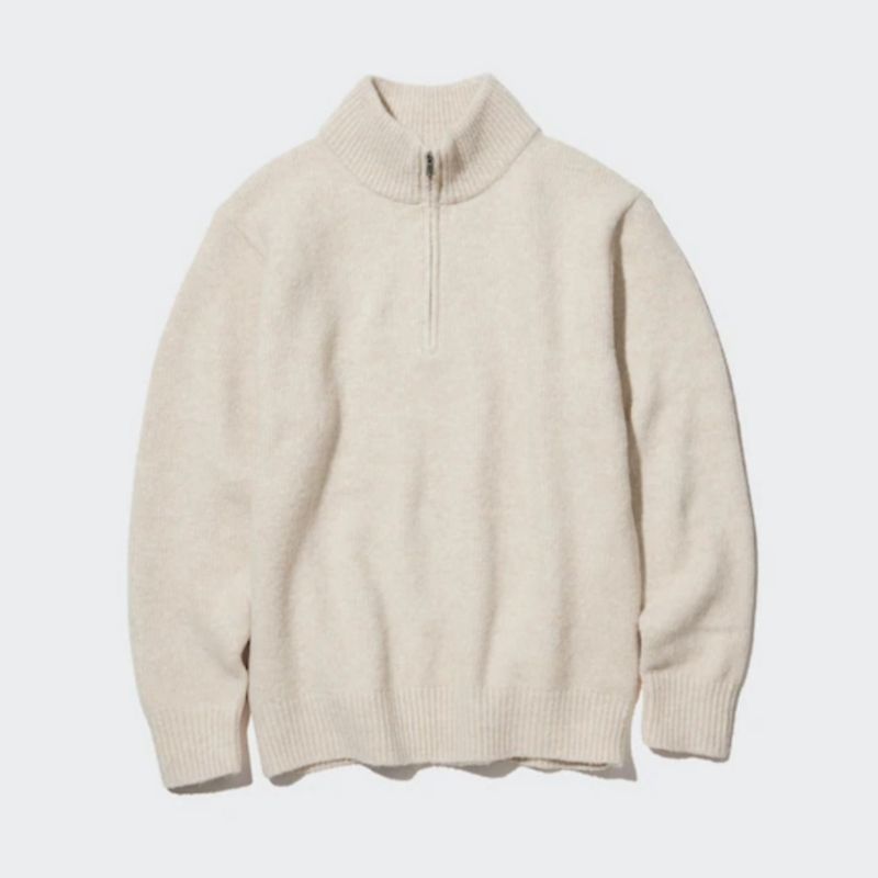 HALFZIP SWEATER UNIQLO, foto 5