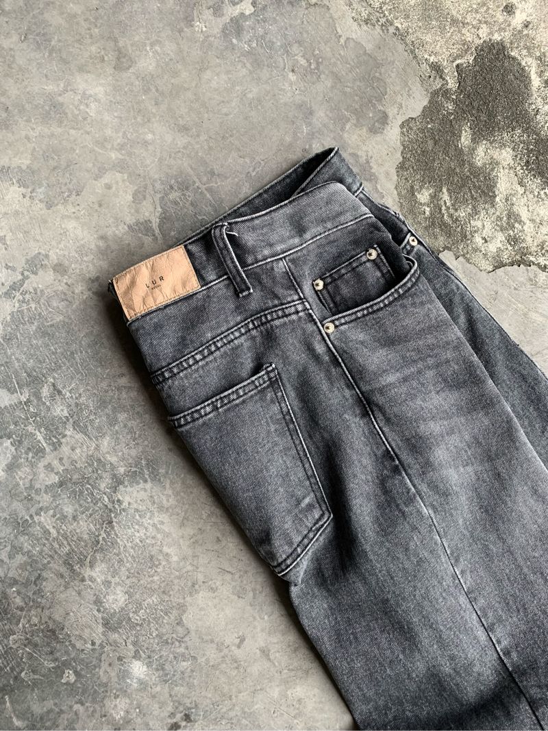 LUR SEOUL GREY WASHED JEANS, foto 6