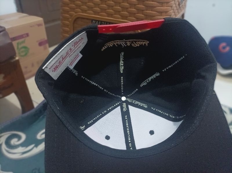 Topi snapback Bulls by Mitchell ness, foto 4