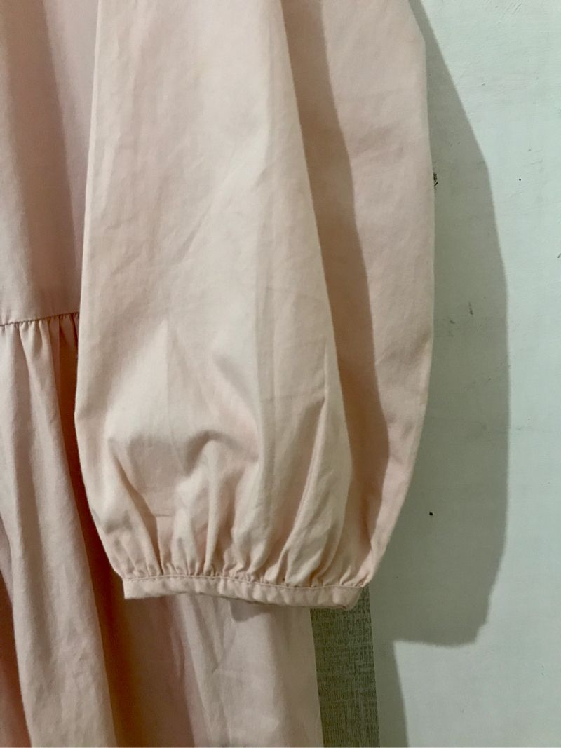 Long dress warna peach, foto 3