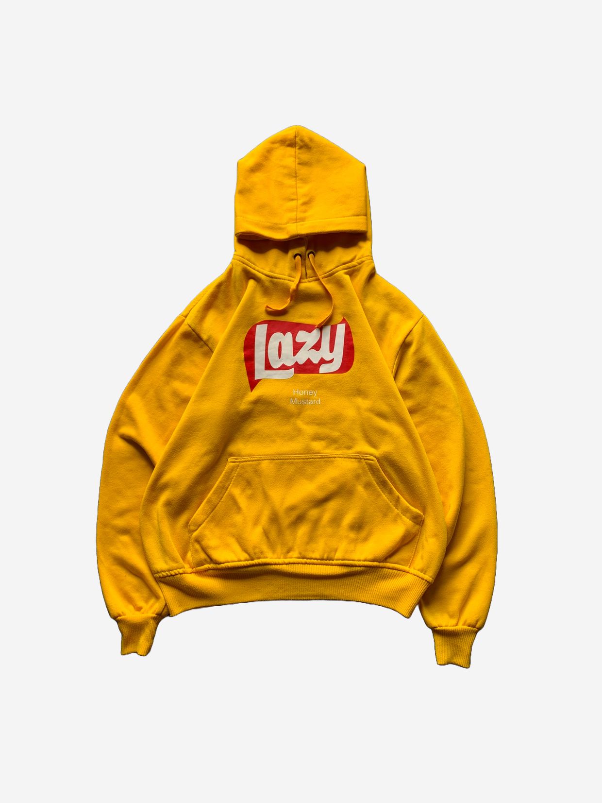 Streetwear Y2K Hoody Pria yellow