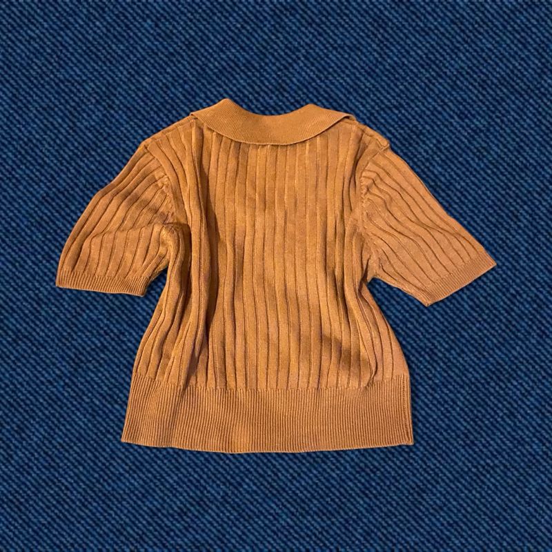 colorbox brown polo crop top, foto 2