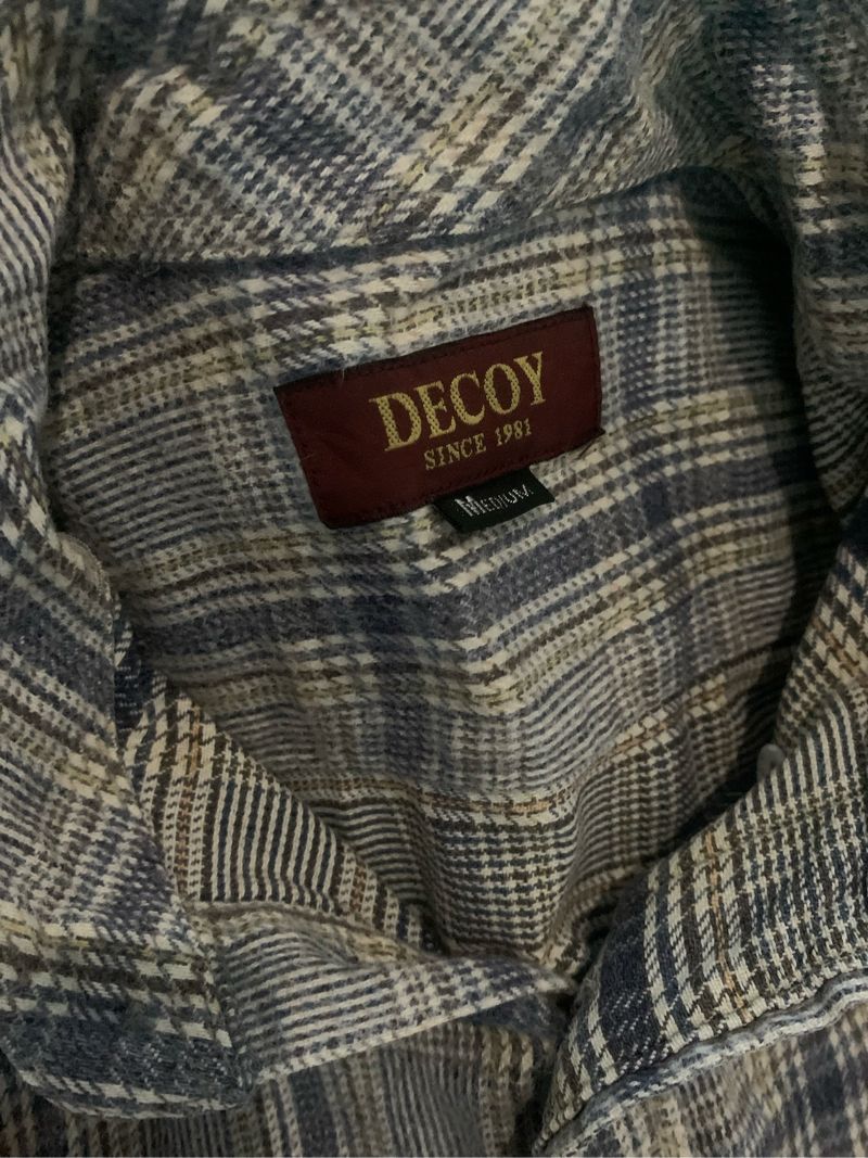 kemeja flanel vintage DECOY, foto 3