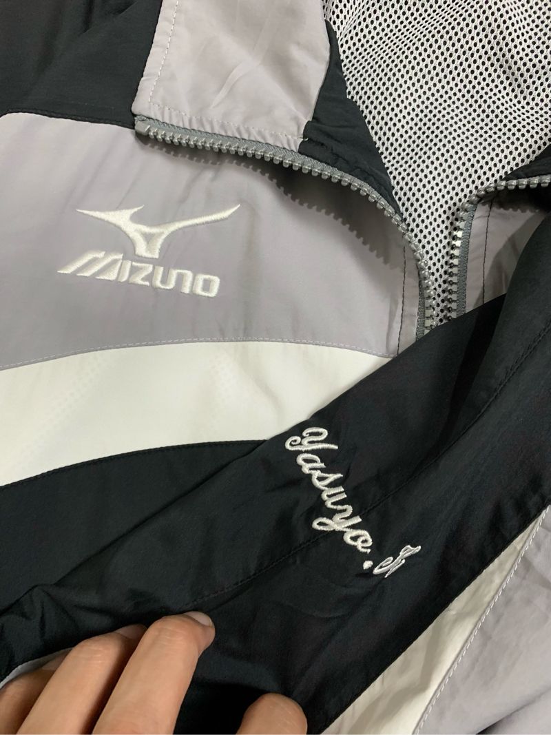 Mizuno Black with Colourblock Windbreaker Jacket, foto 5