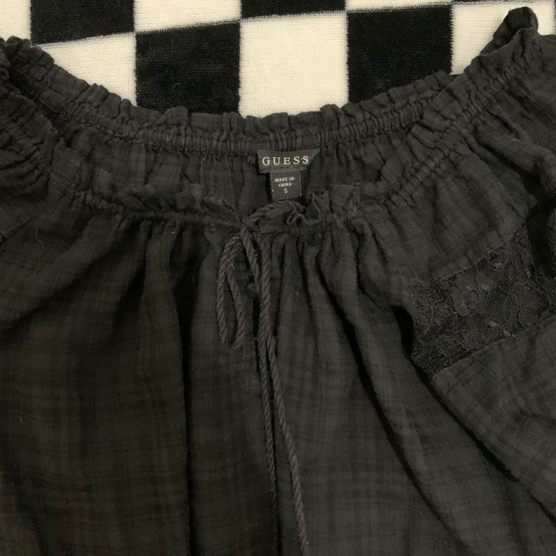 Black Lace Peasant Blouse, foto 5