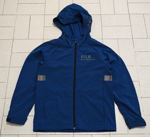 Jaket Sport Running Outdoor Fila Biru