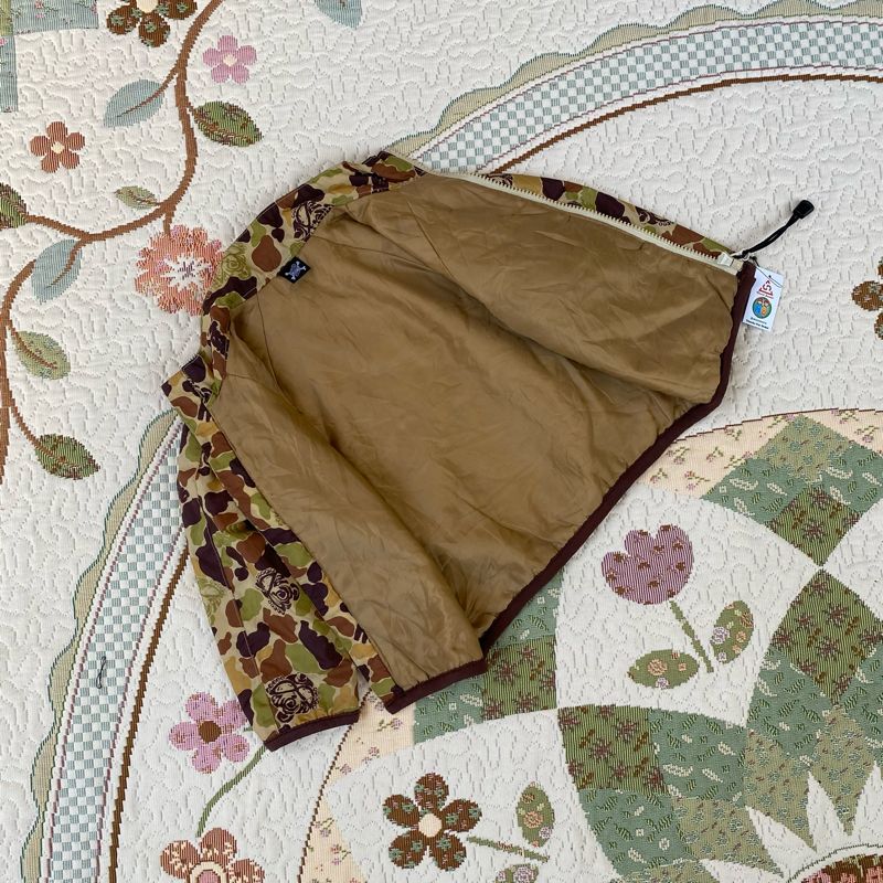 Jacket windbreaker vintage camo hysterics mini cakep, foto 5