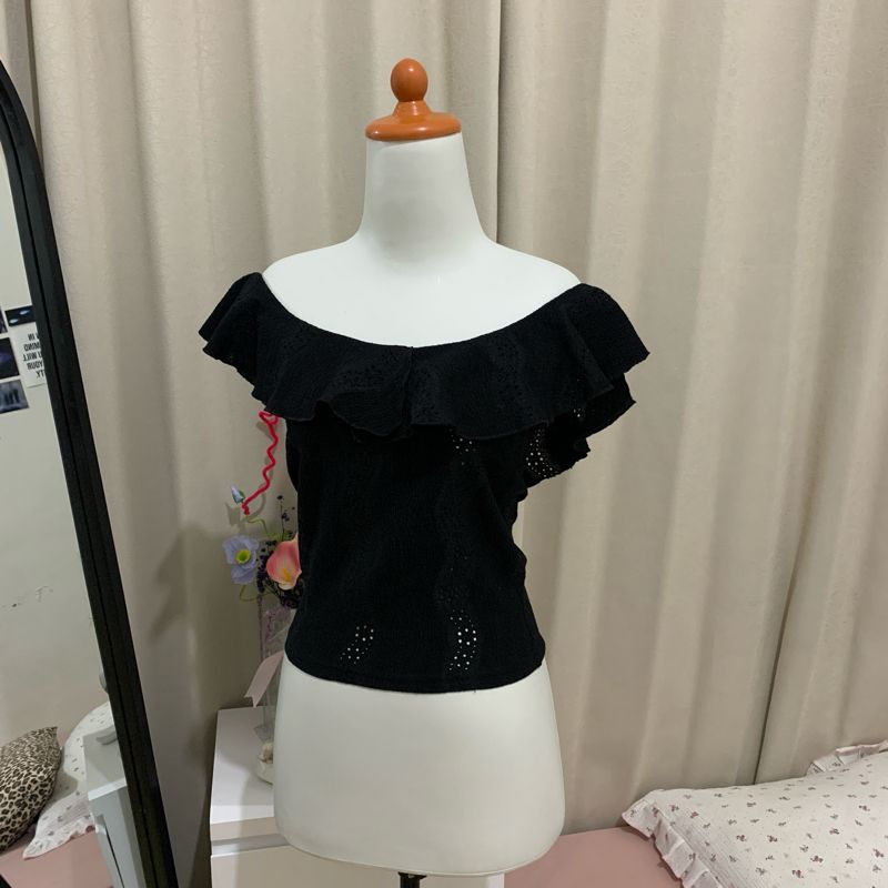 black off shoulder, foto 4