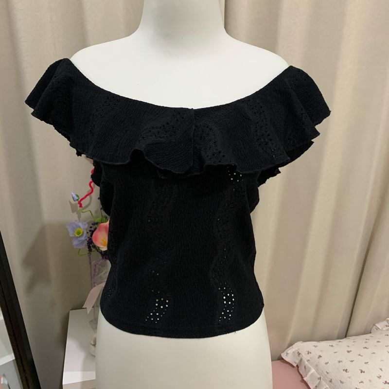 black off shoulder, foto 3
