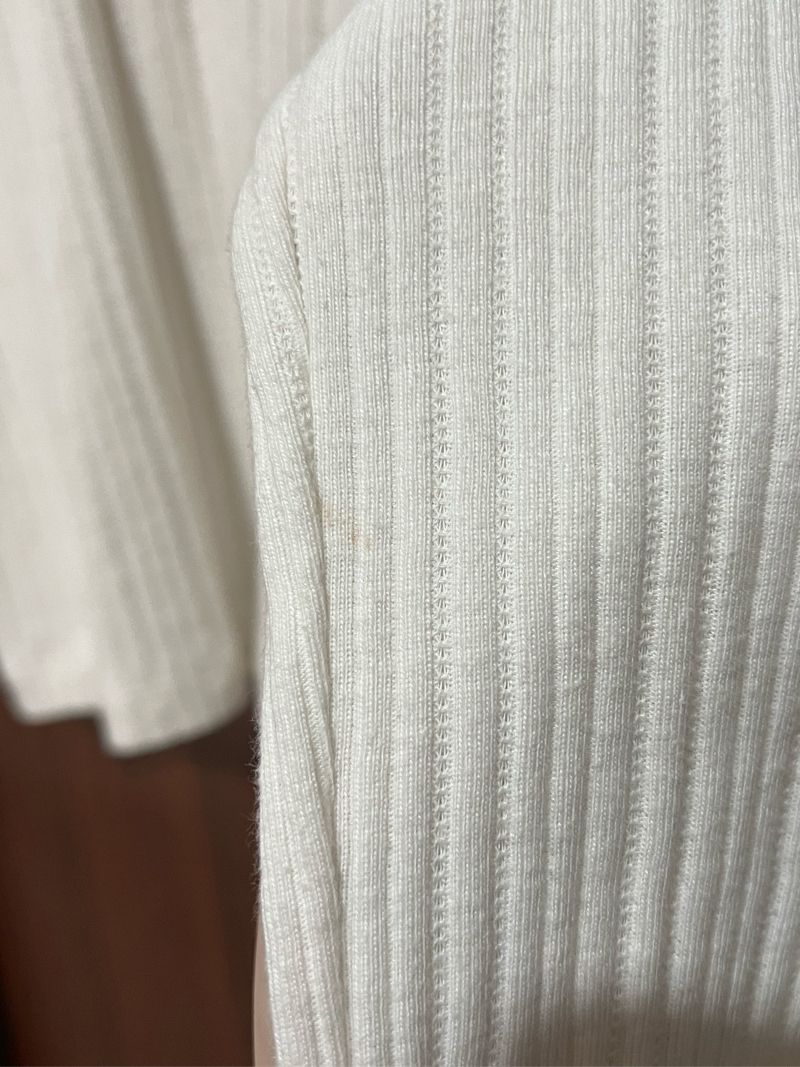 sabrina off shoulder long sleeve top white, foto 6
