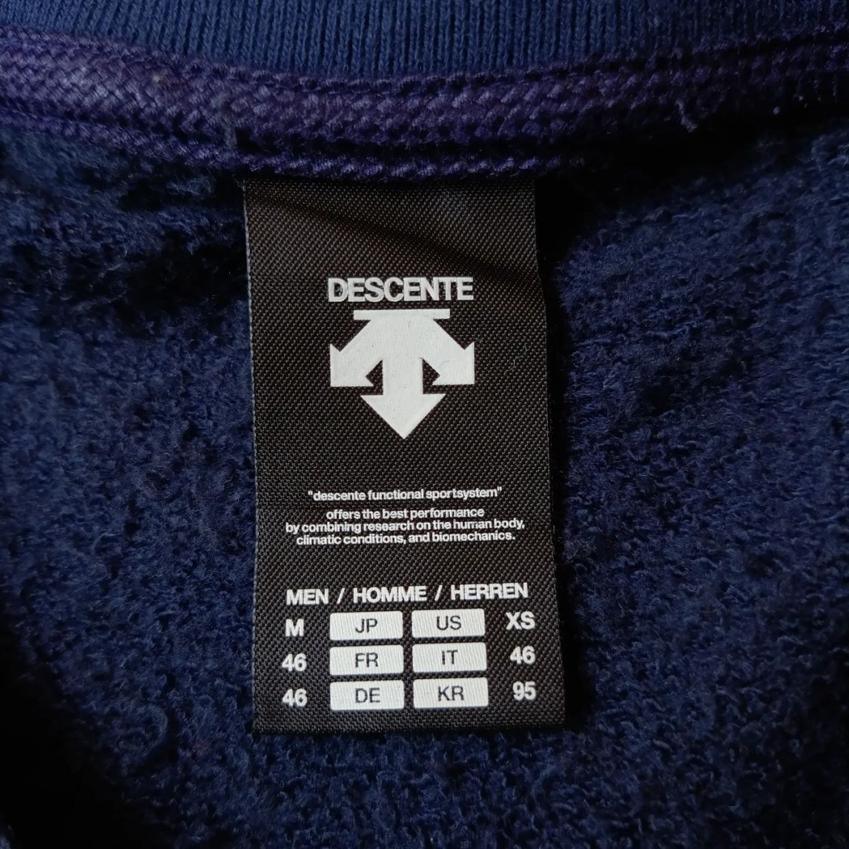 Descente Casual Sweatshirt Pria navy, foto 5