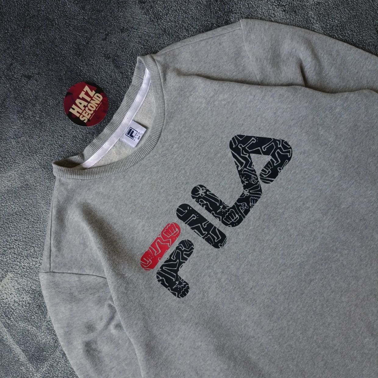 Fila Casual Sweatshirt Pria gray, foto 2