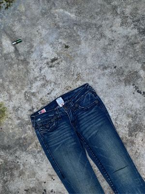 CELANA SECOUND JEANS TRUE RELIGION MURAH