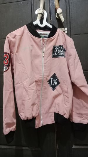 Jacket Bomber pink