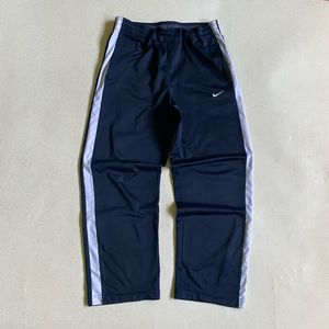 Nike White List Navy Trackpants
