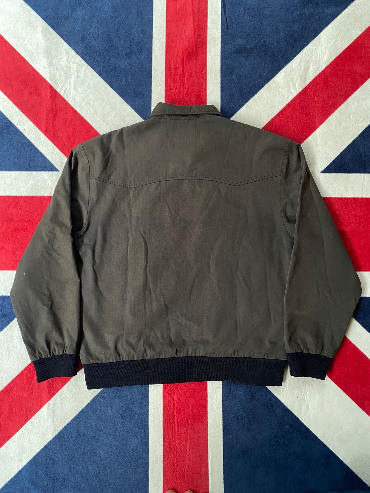 Casual Bomber jacket Pria green black, foto 3