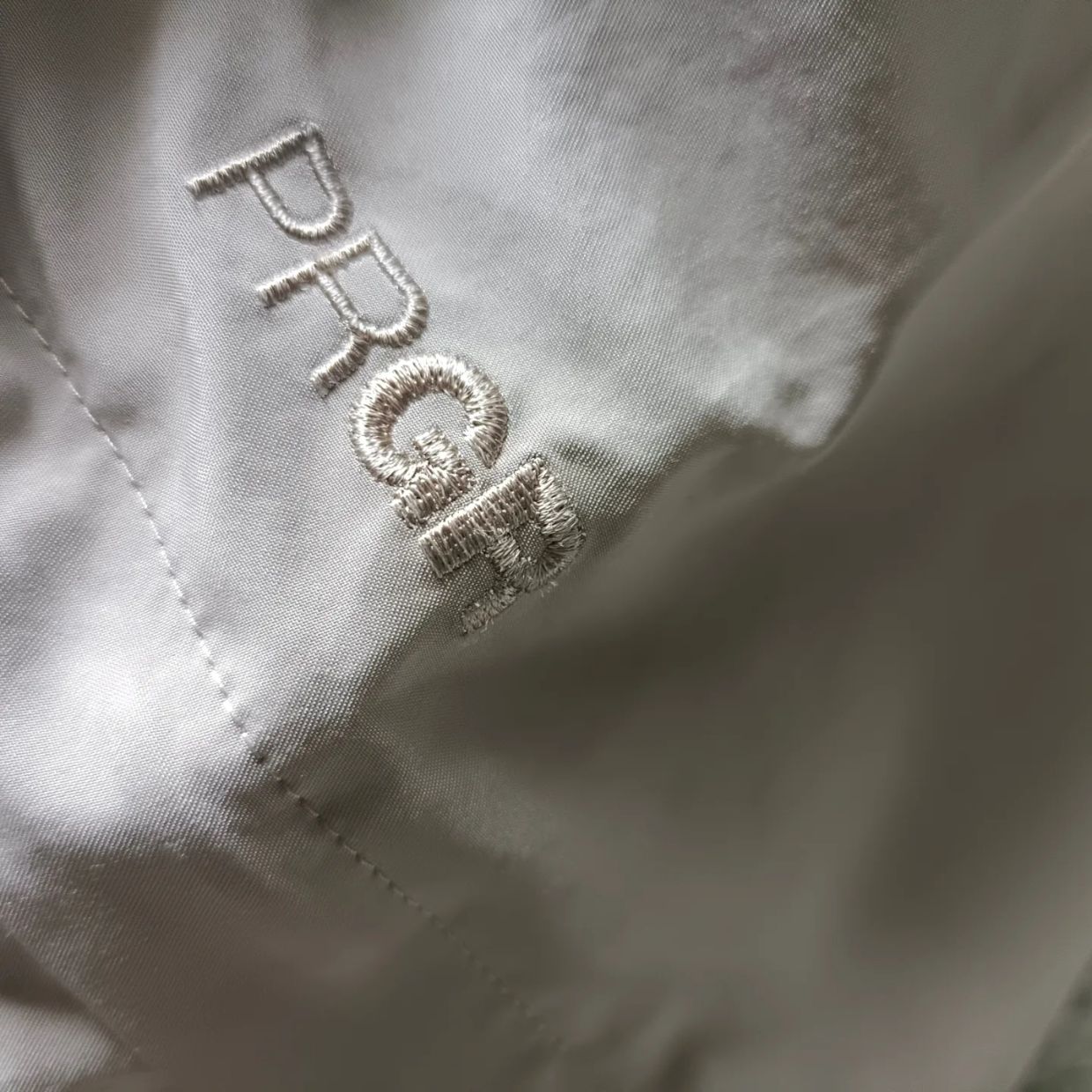 Streetwear Bomber jacket Pria cream, foto 4