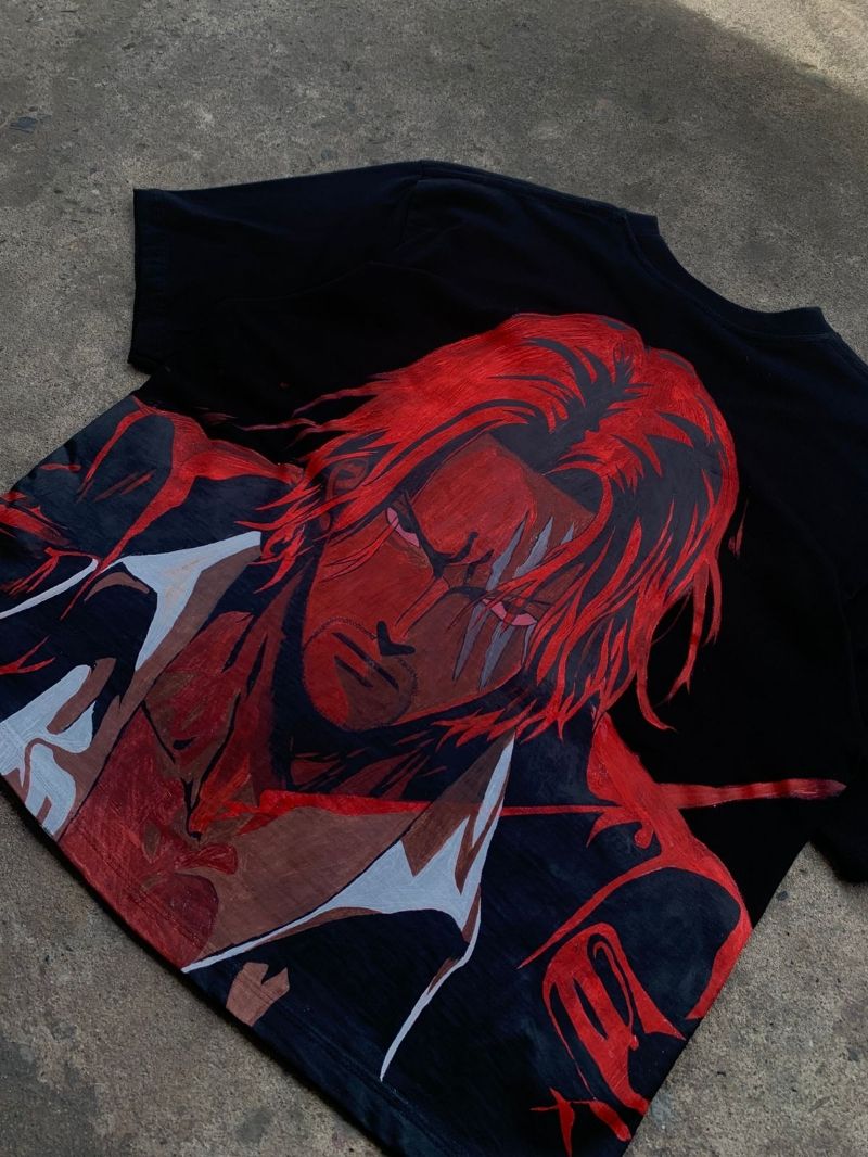 Kaos anime painting custom akagami, foto 3