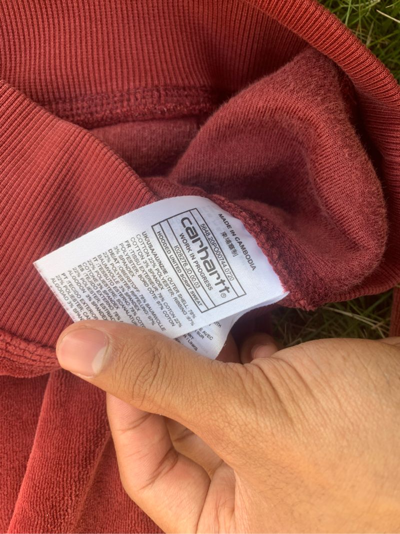 Carhartt WIP HOODED UNITED SCRIPT SWEAT, foto 4